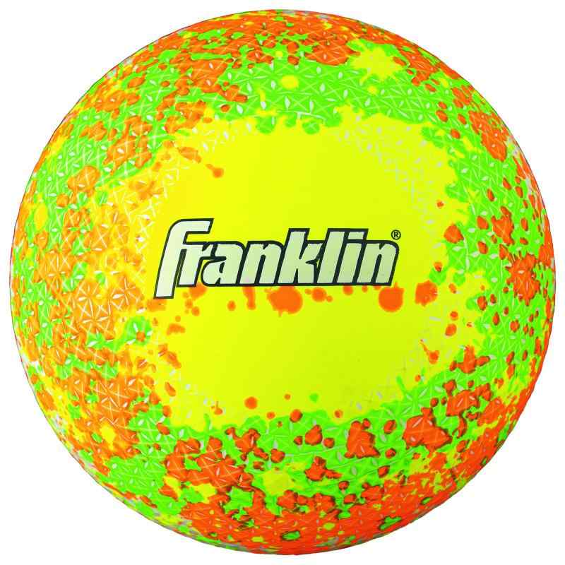 乐天商城 - Franklin(フランクリン)8.6インチ スプラッターバイオブラントボール / カシマヤ製作所(kashimaya) グリーン/イエロー