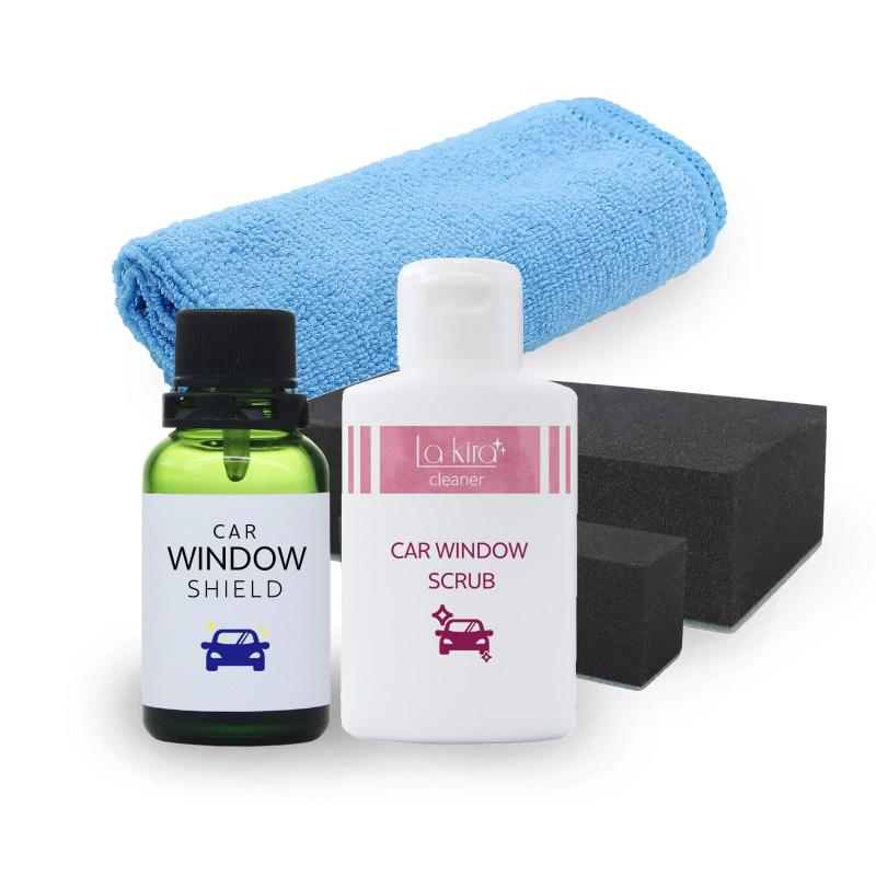 [ SHIELD ] CAR WINDOW SHIELD+下地処理クリーナーキット 30ml (車用 窓ガラスコーティング/クリーナー..