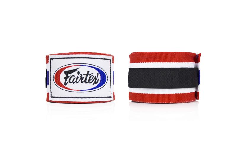 Fairtex ムエタイ 伸縮性コットンハンドラップ HW2 180インチ たっぷりな丈のハンドラップ すべてのス..