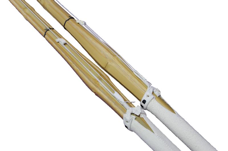 株式会社武藤 竹刀 吟柄風完成品 真竹 2本1組セット 3.9尺 一般男性用 ツバ・ツバ止めゴム付 3.9尺 一..