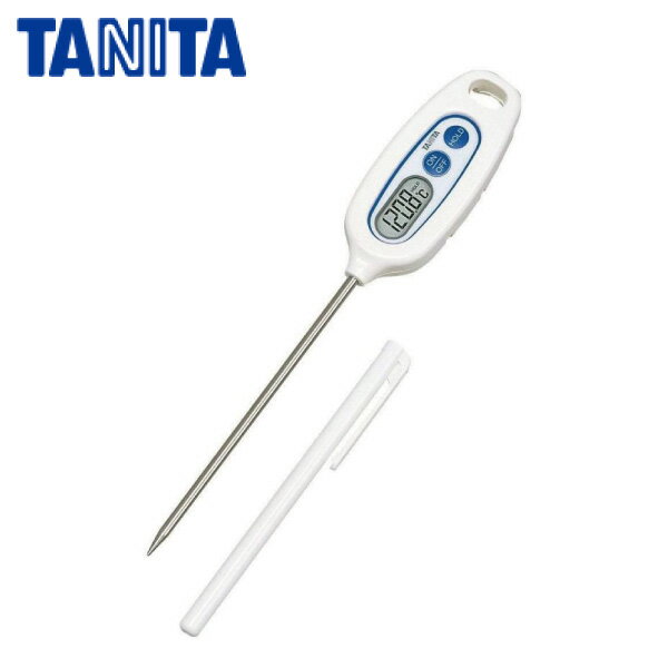 タニタ TT-508N-WH 料理用デジタル温度計 ホワイト