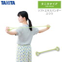 タニタ タニタサイズ ソフトエキスパンダー ふつう TS-964-GRストレッチ ダイエット 運動 トレーニング 筋トレ