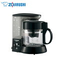 象印 コーヒーメーカー EC-TD40 BA4杯 抽出 浄水フィルター ドリップ方式 フィルター付きドリップ