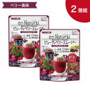 【お得な2個セット】メタボリック エンナチュラル ビューティベリースムージー 170g×2 食物繊維 酵素 乳酸菌 スムージー ダイエット ドリンク シェイク パウダー エイジレス 食事置き換え ファスティング 野菜 スーパーフード 日本製