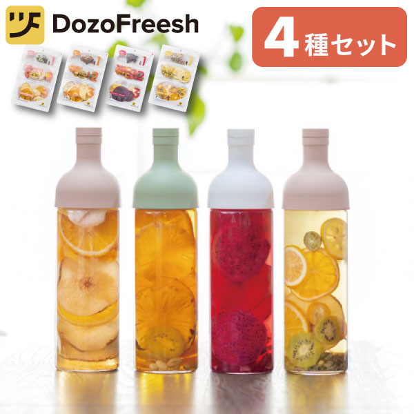 DozoFreesh ե롼ĥƥ 4糧åȡ1 FlamingoPeach RubyDragon AmberPine LemonPa...