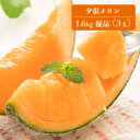 【予約販売※7月上旬~8月上旬頃発送】夕張メロン 1.6kg 3玉 優品 北海道 産直 夕張産 産地直送 おいしい 甘い メロン 北海道 夕張 産直 送料無料 北の大地 フルーツ 赤肉メロン ゆうばりメロン ゆうばり 3大産地 果物 お取り寄せ 同梱不可