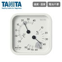 タニタ アナログ温湿度計 アイボリー TT-587-IVTANITA 室温計 湿度計 シンプル 室内 環境 乾燥 熱中症 フック マグネット 置き型 赤ちゃん ペット 見やすい アナログ 表示 コンパクト 小型(P5)