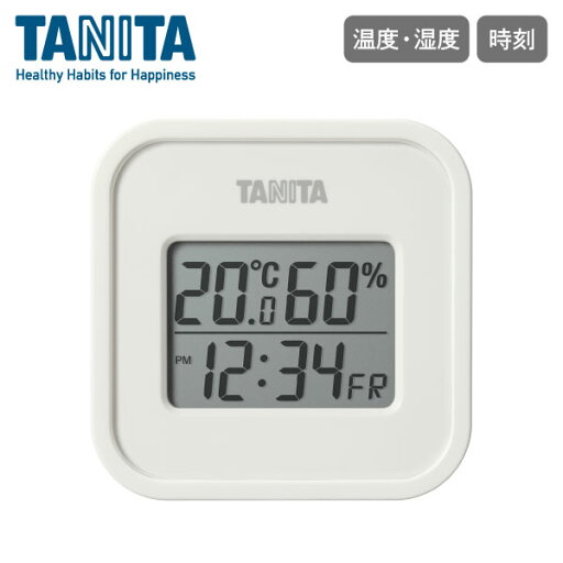 タニタ デジタル温湿度計 アイボリー TT-588-IVTANITA 室温計 湿度計 シンプル 室内 環境 乾燥 熱中症 フック マグネット 置き型 赤ちゃん ペット 見やすい デジタル 表示 コンパクト 小型 最高気温 最低気温(P5) タニタ デジタル温湿度計 アイボリー TT-588-IVTANITA 室温計 湿度計 シンプル 室内 環境 乾燥 熱中症 フック マグネット 置き型 赤ちゃん ペット 見やすい デジタル 表示 コンパクト 小型 最高気温 最低気温(P5)