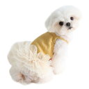 WEILFYONKドッグドレス高級子犬スカートドッグドレスプリンセスドレスウエディングドレスワゴンドレス子犬女の子の