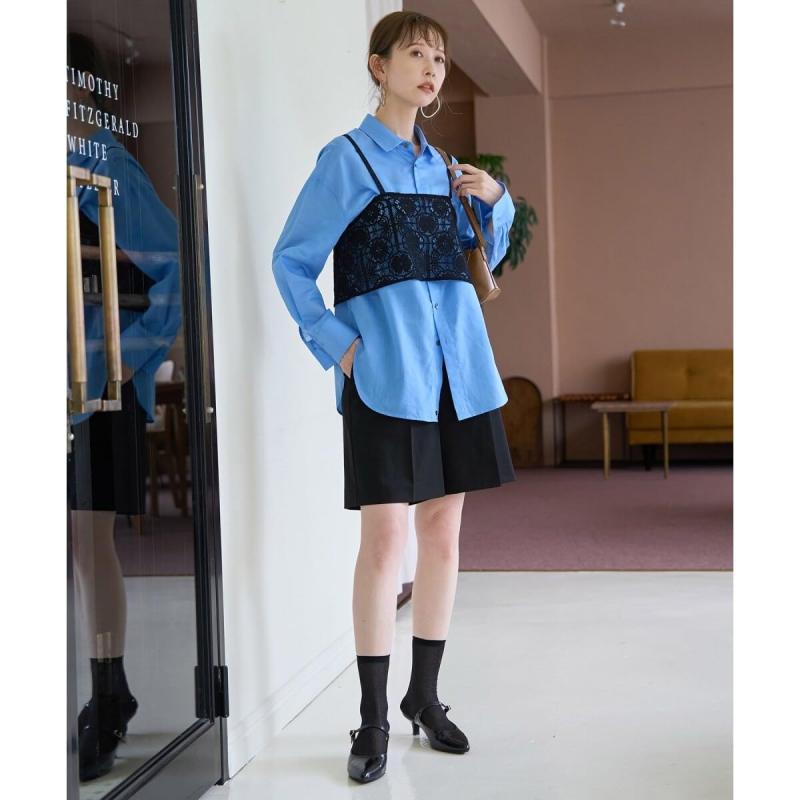 ROPE' PICNIC(ロペピクニック) ハーフパンツハーフタックパンツレディース kurasidou-10126398 暮らし堂ショップ サンプル画像3