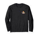 フラワー バンダナ チキン Flower Bandana Hen Chicken 長袖Tシャツ