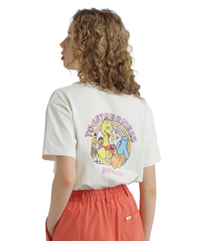 [å] SESAME STREET meets TOGETHERNESS T-SHIRT ߥȥ꡼ WOMEN ǥ 783-5135629