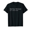 靴下泥棒ボストン・テリア犬 Tシャツ