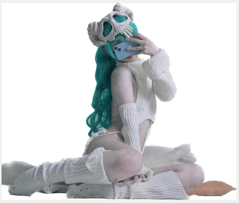 [ププバンバン屋] 【ラベンダー】エロセーター 精霊系 オリジナル コスプレ衣装 ハロウィン コスプレ ..