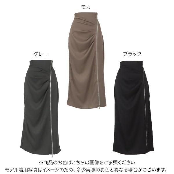 [神戸レタス] タイトスカート ジップ スカート スリット レディース ロングスカー...