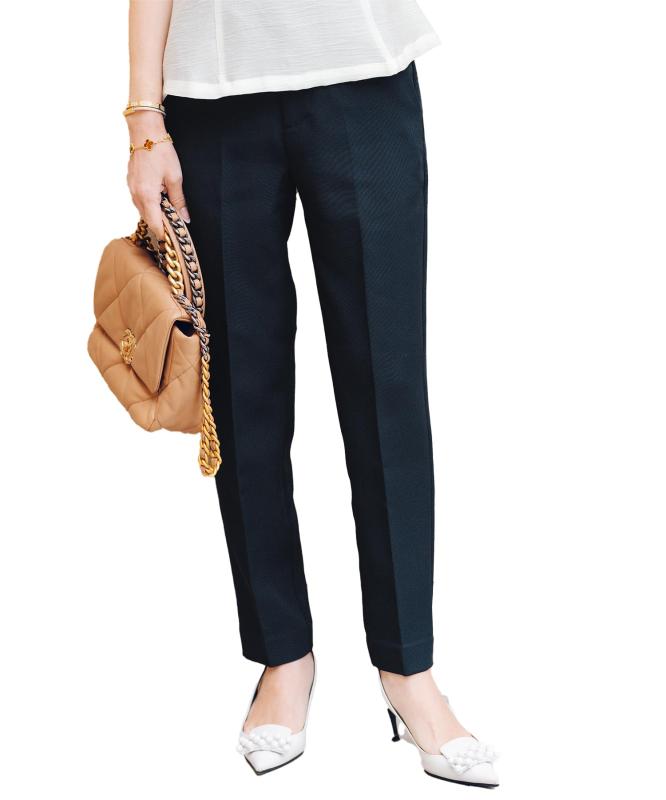 [ユアーズ] ハイウエスト スリム パンツ BFXN2122 レディース