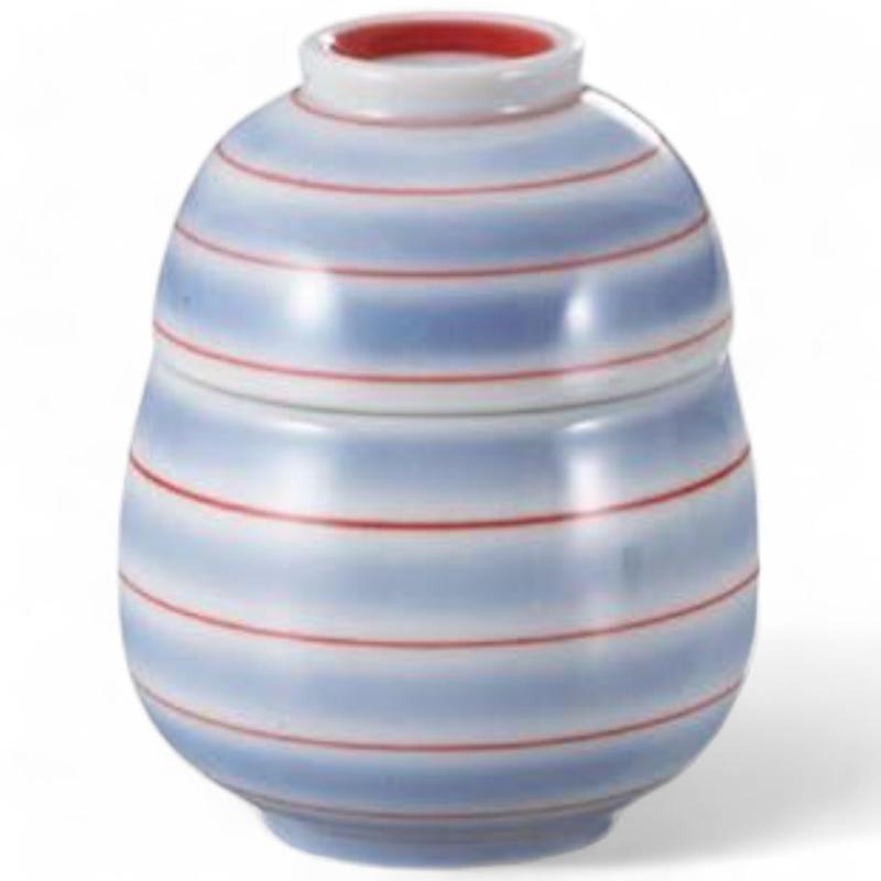 匠美風 中国 茶碗蒸し 器 瓢形 蒸し碗 二色独楽