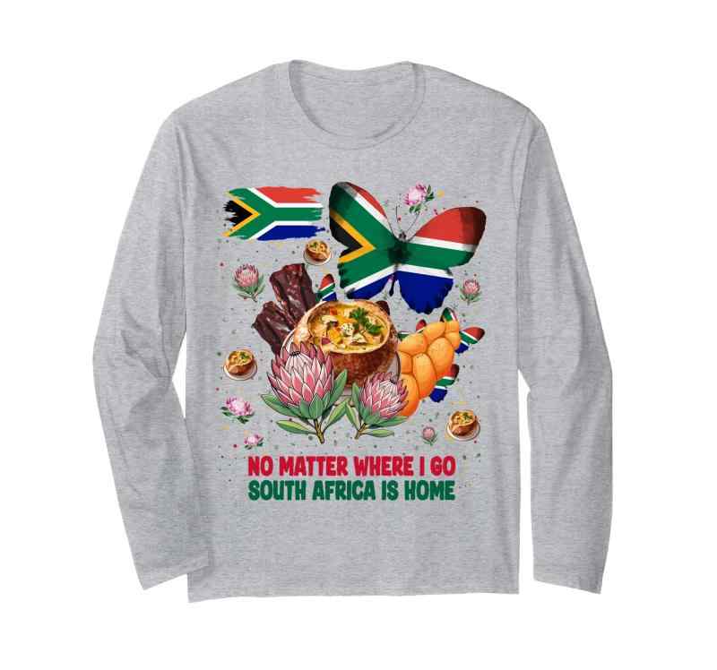 南アフリカ国旗の衣装のアイデア 女性向け 南アフリカ料理 長袖