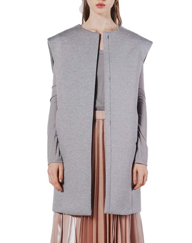 [ダブルスタンダードクロージング] Sov.ダンボールロングベスト 0305-242-243 レディース