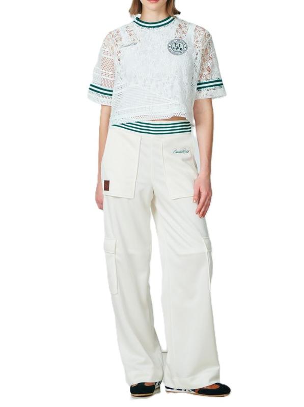 Rakuten - DOUBLE STANDARD CLOTHING(ダブルスタンダードクロージング) 【ESSENTIAL】ドッキングレースシアートップス2504-270-251レディース