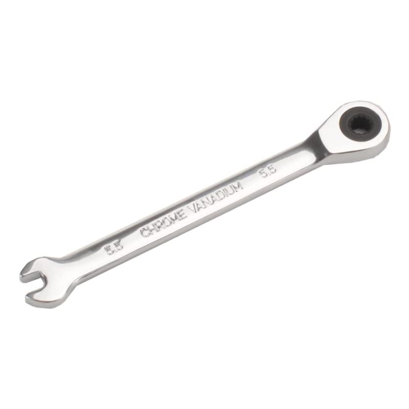 Rakuten - ラチェットレンチ コンビネーションレンチ スパナ整備工具 6~19mm 作業 常備 車 バイク 各種メンテナンス対応 家具組み立て 鏡面仕上げ