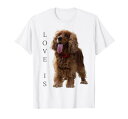 イングリッシュコッカースパニエルシャツ犬ママお父さん愛ペット子犬Tシャツ Tシャツ