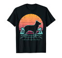 Heeler Vaporwave Aesthetic Animal Blue Red Cattle Dog Gift Tシャツ