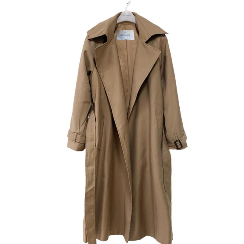 [LOW CLASSIC] レディース・トレンチコートS/M/L (S)