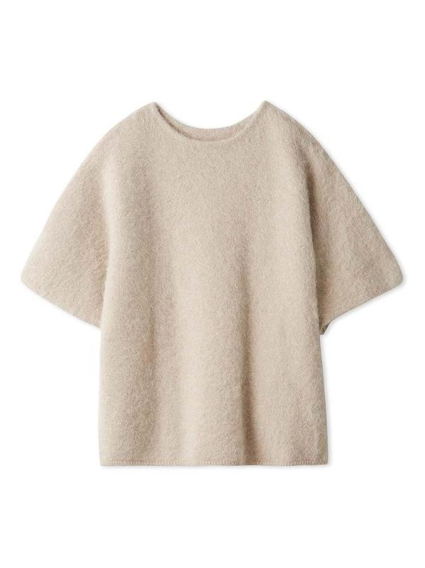 [ミラオーウェン] アルパカブレンドフレンチスリーブニットプルオーバー 09WNT244303 レディース kurasidou-10099707 暮らし堂ショップ サンプル画像3
