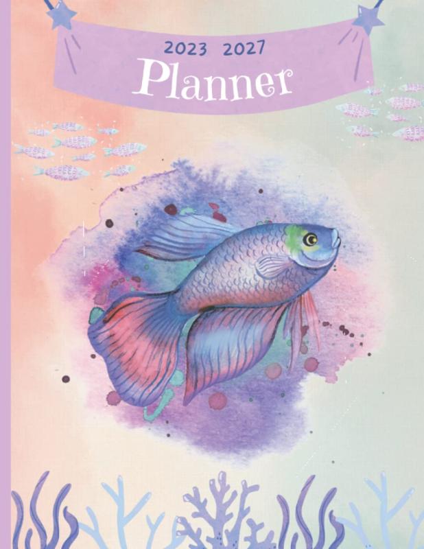 5 Year Planner 2023-2027: Calendar and Organizer January 2023 To December 2027 - Format A4の商品画像
