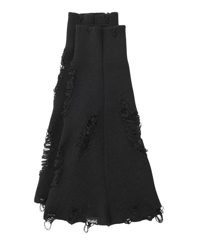 Rakuten - X-girl(エックスガール) レッグウォーマーDISTRESSED LEG WARMERレディース