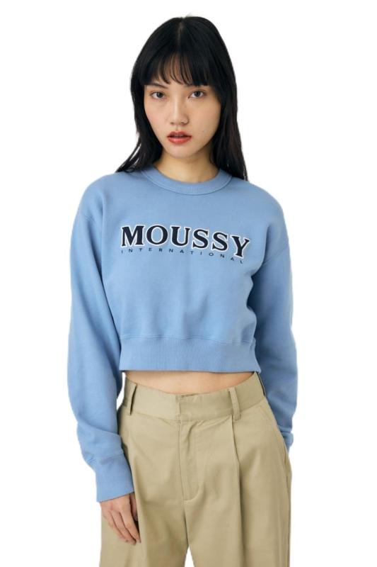 [マウジー] TWILL APPLIQUE プルオーバー