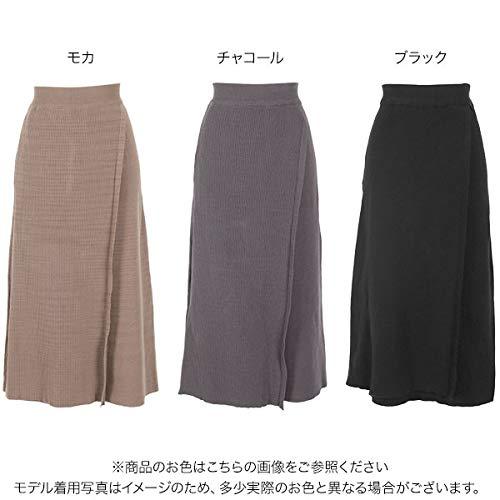 KOBE LETTUCE 神戸レタス ラップ ニット スカート [M2660] レディース