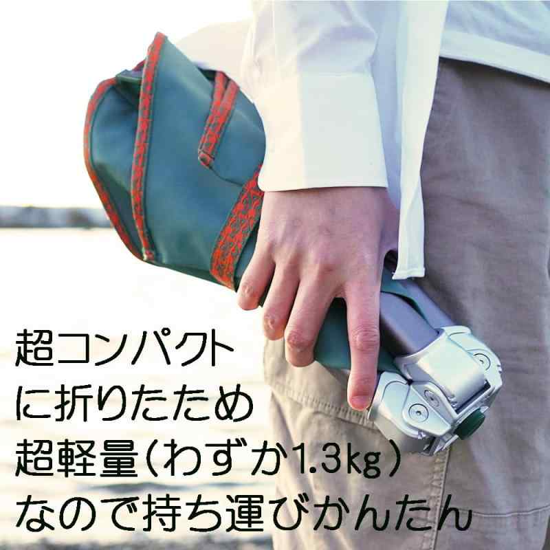 Yunonglive（ユノンライブ）Foldable Lander Ottoman（フォルダブルランダーオットマン） アウトドアチェア組合せ 折り畳み 5秒で設置完了 コンパクト収納 超軽量本体重量1.3kg 耐荷重量150kg 日本初上 kurasidou-10190915 暮らし堂ショップ サンプル画像3