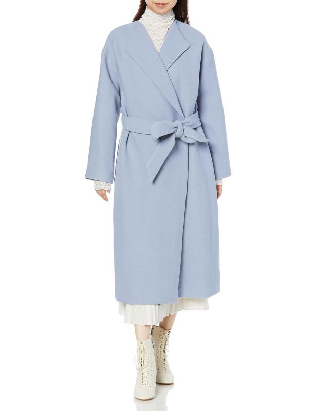 [ラグナムーン] コート ウエストギャザーガウンコート レディース 031960000301