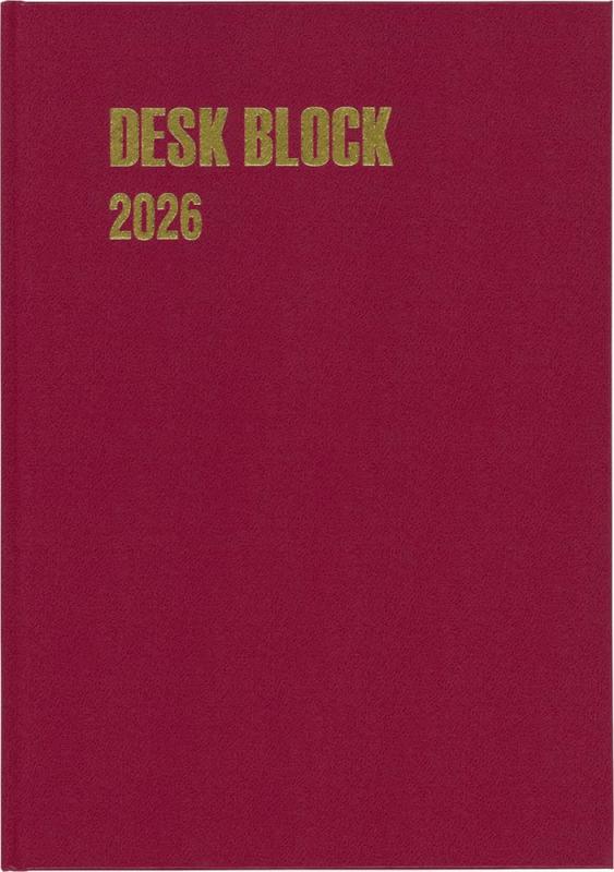 博文館 手帳 2026年 B5 マンスリー デスクブロック 18ヵ月
