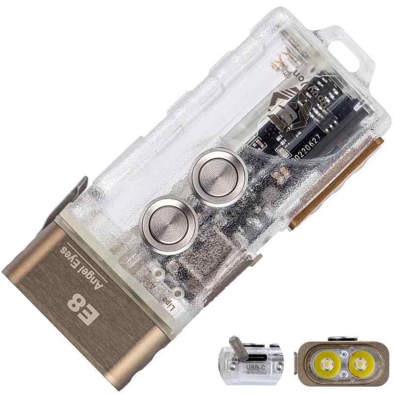 E5デュアル電源キーホルダー懐中電灯高ルーメン kurasidou-10191900 暮らし堂ショップ サンプル画像3
