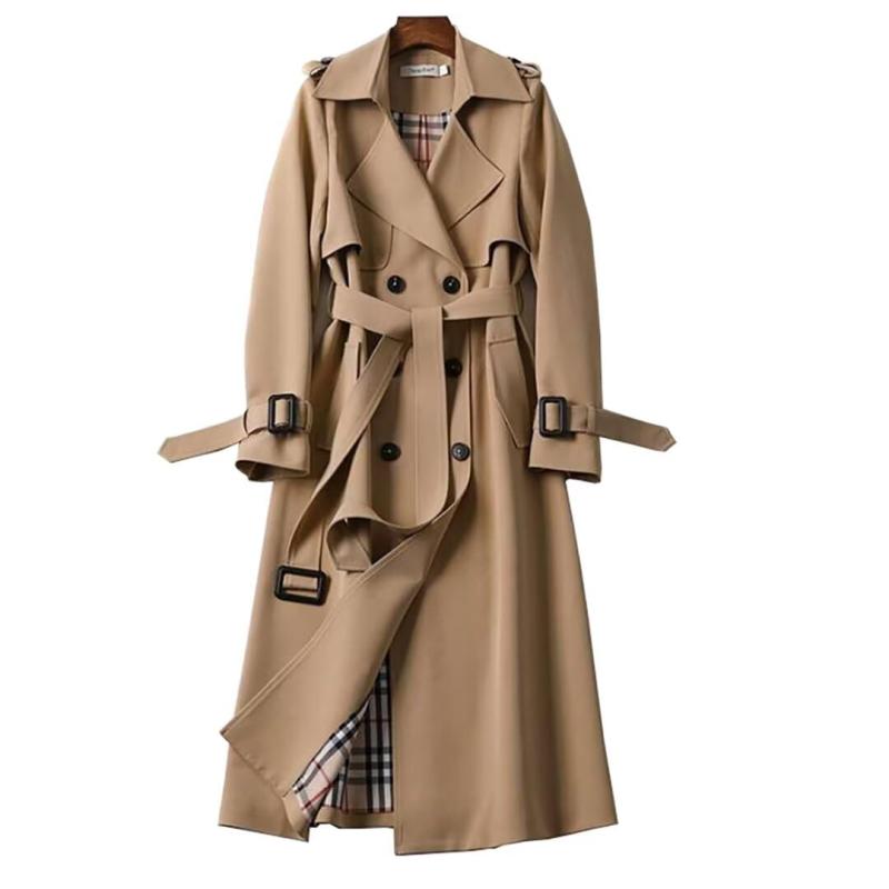 [YoniStar] スプリングコート レディース トレンチコート 春 コート チェスターコート アウター 春コート カジュアル ミドル丈 ジャケット 春服