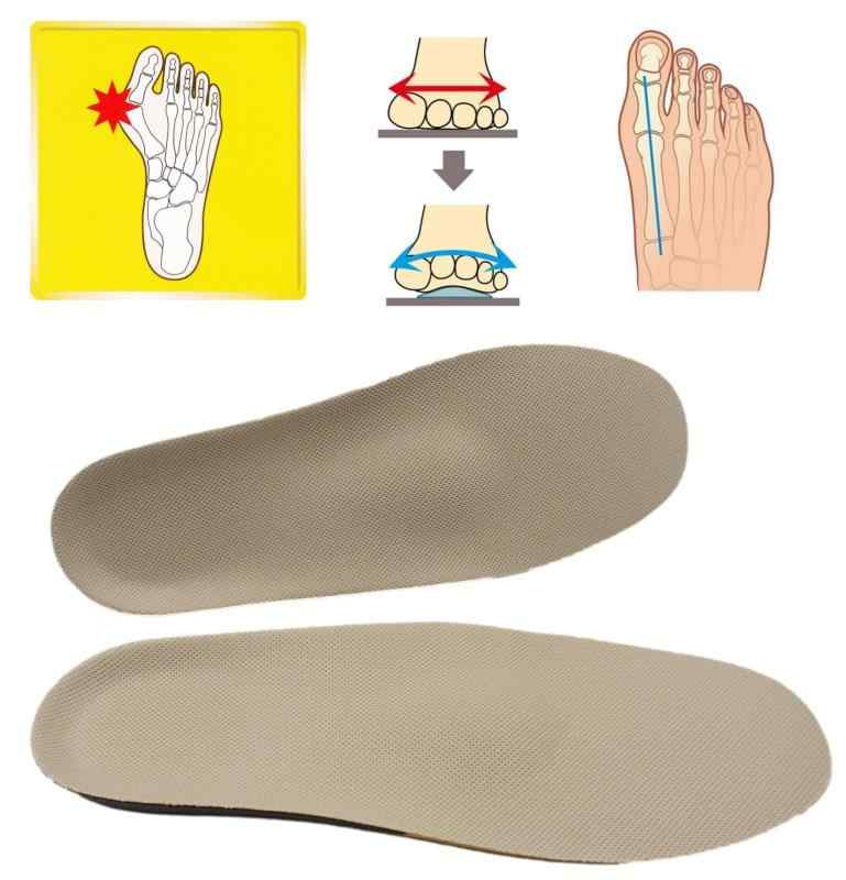 フットケアグッズ.COM ヘルシーインソール外反母趾用 横アーチが崩れて親指が「く」の字に曲がった足を正常な状態にサポート 「内側・外側の縦アーチパッド」で足の基本骨格を保護