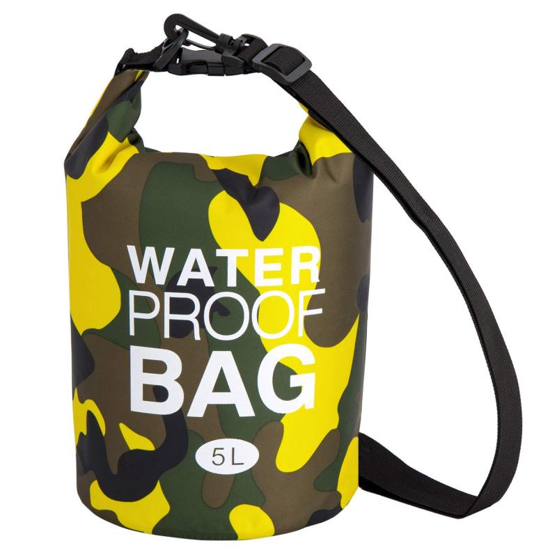 Rakuten - アイ・エス 防水バッグ 5L カモフラージュ