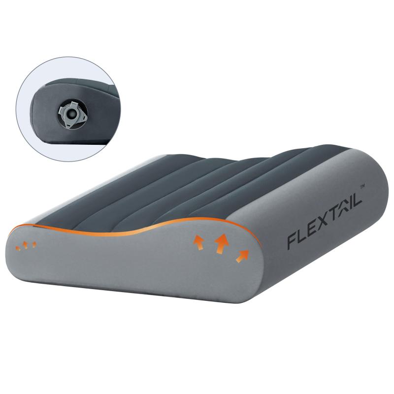 FLEXTAILGEAR エアーピロー キャンプ枕 持ち運び便利 携帯枕 アウトドア トラベルピロー エアー枕 旅行枕 軽量 収納しやすい キャンプまくら 空気枕 腰枕 会社にも利用可能 コンパクト 便利 kurasidou-10189855 暮らし堂ショップ サンプル画像2