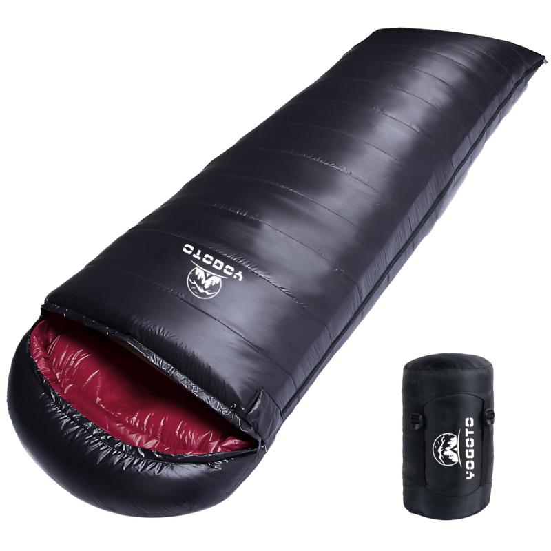 【YOGOTO】 ダウン シュラフ 冬用 寝袋 650FP 高級ダウン マミー型 コンパクト 車中泊り 登山 封筒型 スリーピングバック 防災 避難用 撥水 [ 最低使用温度 -15度 ] kurasidou-10199821 暮らし堂ショップ サンプル画像2