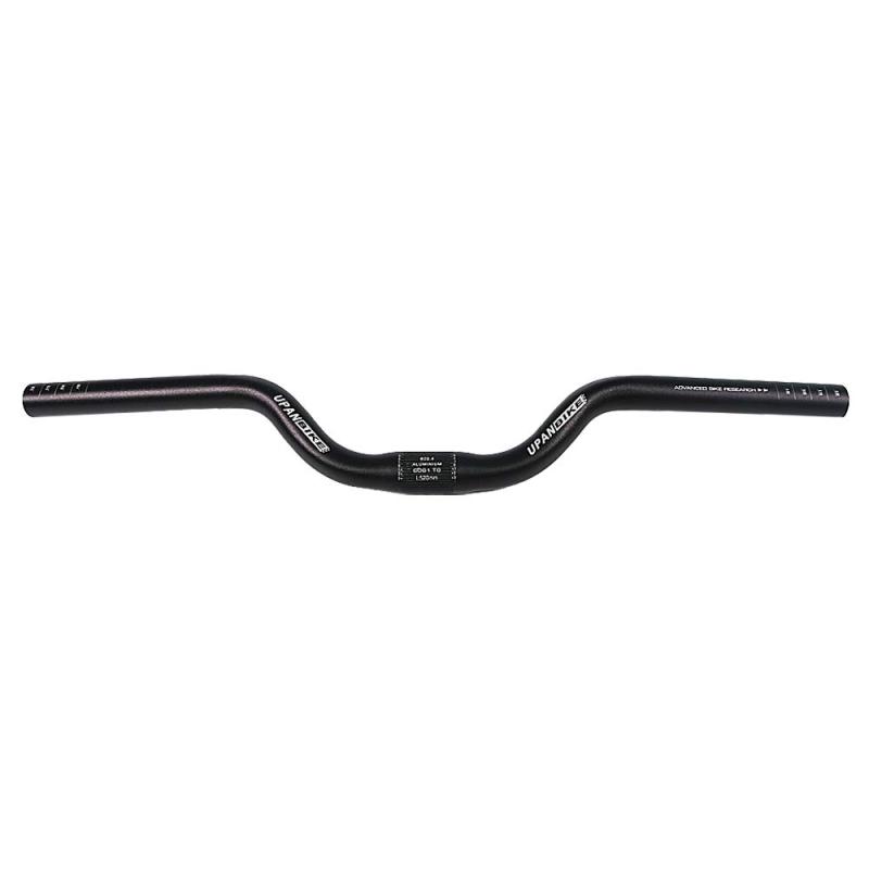 Rakuten - UPANBIKE バイクハンドルバー 25.4mm 520mm自転車ライザーバー マウンテンバイク、固定ギアバイク用