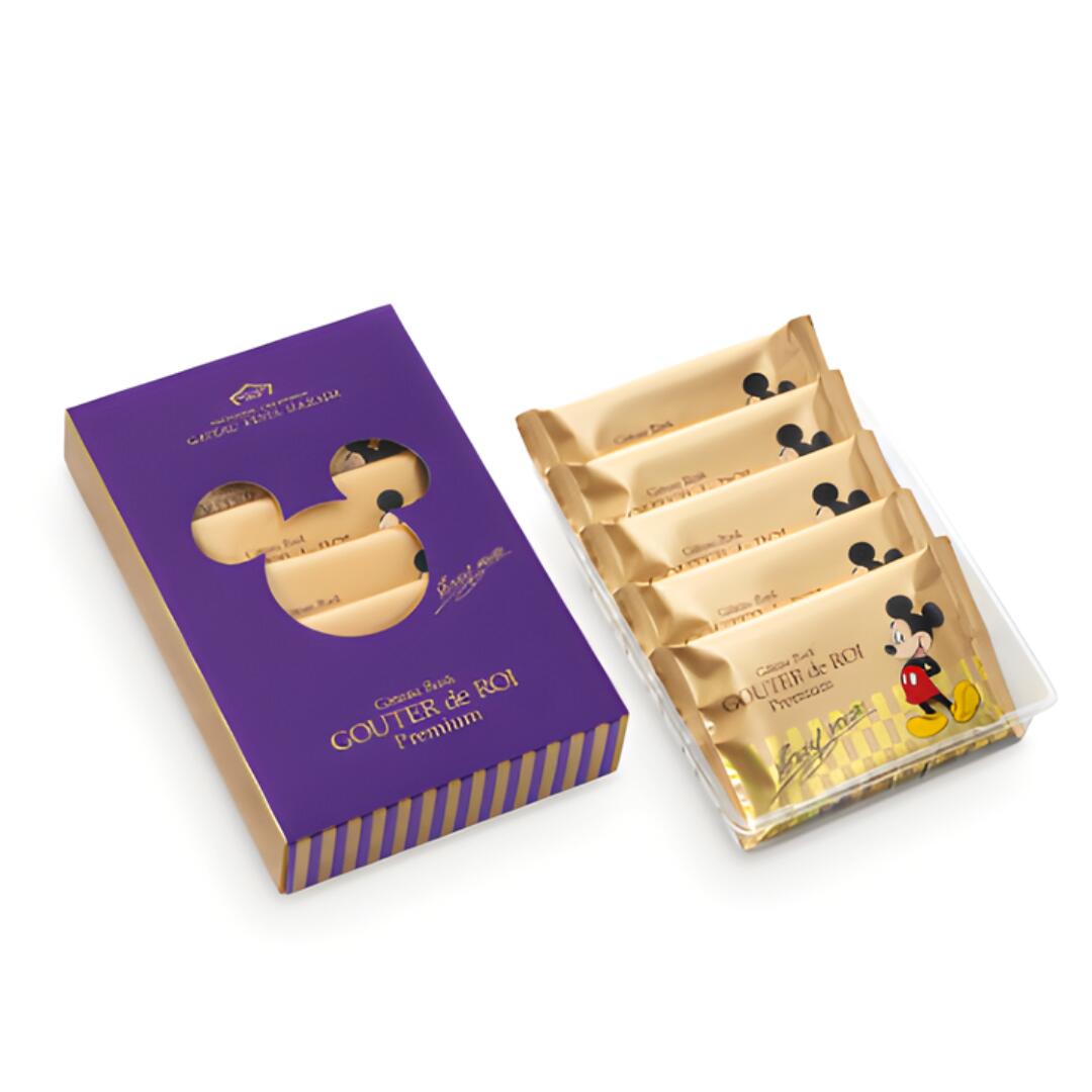 ガトーフェスタハラダ　グーテ・デ・ロワ プレミアム ミッキーマウスデザイン 簡易箱　手提げ袋付