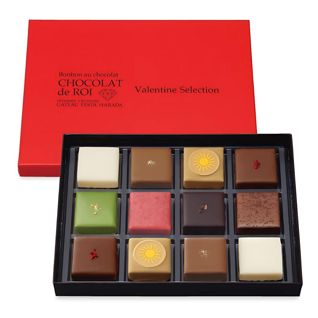 バレンタインシーズンにふさわしい、期間限定「ショコラ・デ・ロワ バレンタインセレクション」です。 上質なチョコレート菓子をバランスよく詰め合わせ、味わいと見た目の両方にこだわった華やかなスイーツギフトに仕上げました。 ひとつひとつ丁寧に仕上...