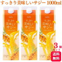 商品情報商品名すっきり美味しいサジー内容量1000ml×3本原材料サジー、オレンジ、ゆず、ステビア原材料表示に含まれるアレルギー物質 (28品目中)オレンジ栄養成分 (100ml当たり)原材料表示に含まれるアレルギー物質(28品目中)カロリー約31kcal/日(1日60mlとして)摂取方法・1日あたり60〜100mlを目安にお召し上がりください。・サジー果実の成分が沈殿・分離・浮遊している場合がございますが、品質にはまったく問題ございません。キャップをしっかりと締め、軽めに振ってからお召し上がりください。保存方法・高温多湿、直射日光を避け、冷暗所で保管してください。・開栓後はキャップをしっかり締め冷蔵庫に入れ、液漏れ防止のため、立てて保管してください。・他の容器への移し替えや薄めての長期保存はお控えください。摂取上のご注意・本品は、原材料の一部にオレンジが含まれています。原材料をご参照の上、食物アレルギーのある方はお召し上がりにならないでください。・食品アレルギーの方、お薬を服用中の方、通院中の方は医師・薬剤師にご相談ください。・胃の弱い方は十分に希釈してご飲用ください。・本品は、多量摂取により疾病が治癒したり、より健康が増進するものではありません。食生活は、主食・主菜・副菜を基本に、食事のバランスを。区分日本製・健康飲料メーカー株式会社サジーワン（旧社名：株式会社キュリラ）【送料無料】【3本セット】 SajiOne すっきり美味しいサジー 1000ml サジー 鉄分補給 アミノ酸 リンゴ酸 ミネラル ドリンク ゆず オレンジ 飲みやすいサジージュース シーベリー 紙パック 送料無料 サジーワン 沙棘 無添加 ビタミン ビタミンC ビタミンB ビタミンE 鉄分 豊富 健康 子供 子ども 有機JAS認定原料のビコアサジーと相性の良いオレンジ、柚子、ステビアを黄金比でブレンドしたサジージュース。酸味を抑えて甘みをプラス、サジーの栄養はそのままで飲みやすい味に改良。驚くほど飲みやすくなりました。ひと口に200種類以上の栄養成分が含むスーパーフルーツ「サジー(沙棘)」。私たちの健康の中で「必要なのに足りていない」栄養素がまるごとたっぷり含まれています。幼児も子供もごくごく飲める。毎日スッキリ！ふらふら解消！年齢に負けない「動ける体」に！ 5