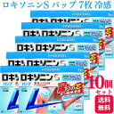 【第2類医薬品】【10個セット】 第一三共ヘルスケア ロキソニン S パップ 7枚 腰痛 鎮痛薬