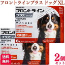 【1500円OFFクーポン対象】【2個セット】 フロントライン プラス ドッグ XL 6本入 犬用 フロントライン 犬 XL 駆除薬 動物用医薬品