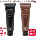 【選べる2個セット】 インターコスメ ケンラックス トリートメントカラー 160g ブラウン・ブラック KENRAX ヘアマニキュア 白髪をカバー 待たずに染ま...