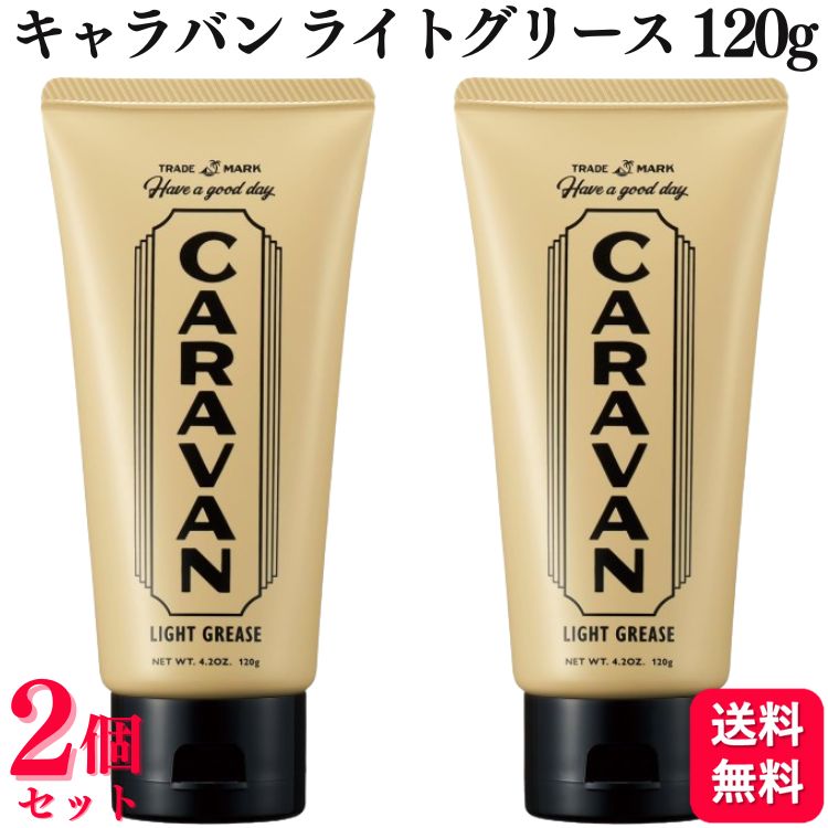 【2個セット】 デミコスメティクス キャラバン ライトグリース 120g ウエット パーマ